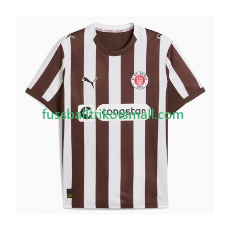 Fußballtrikots St. Pauli 2025-2026 Kurzarm Heimtrikotsatz kaufen